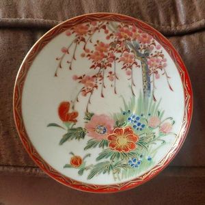 Antique japanese small plate